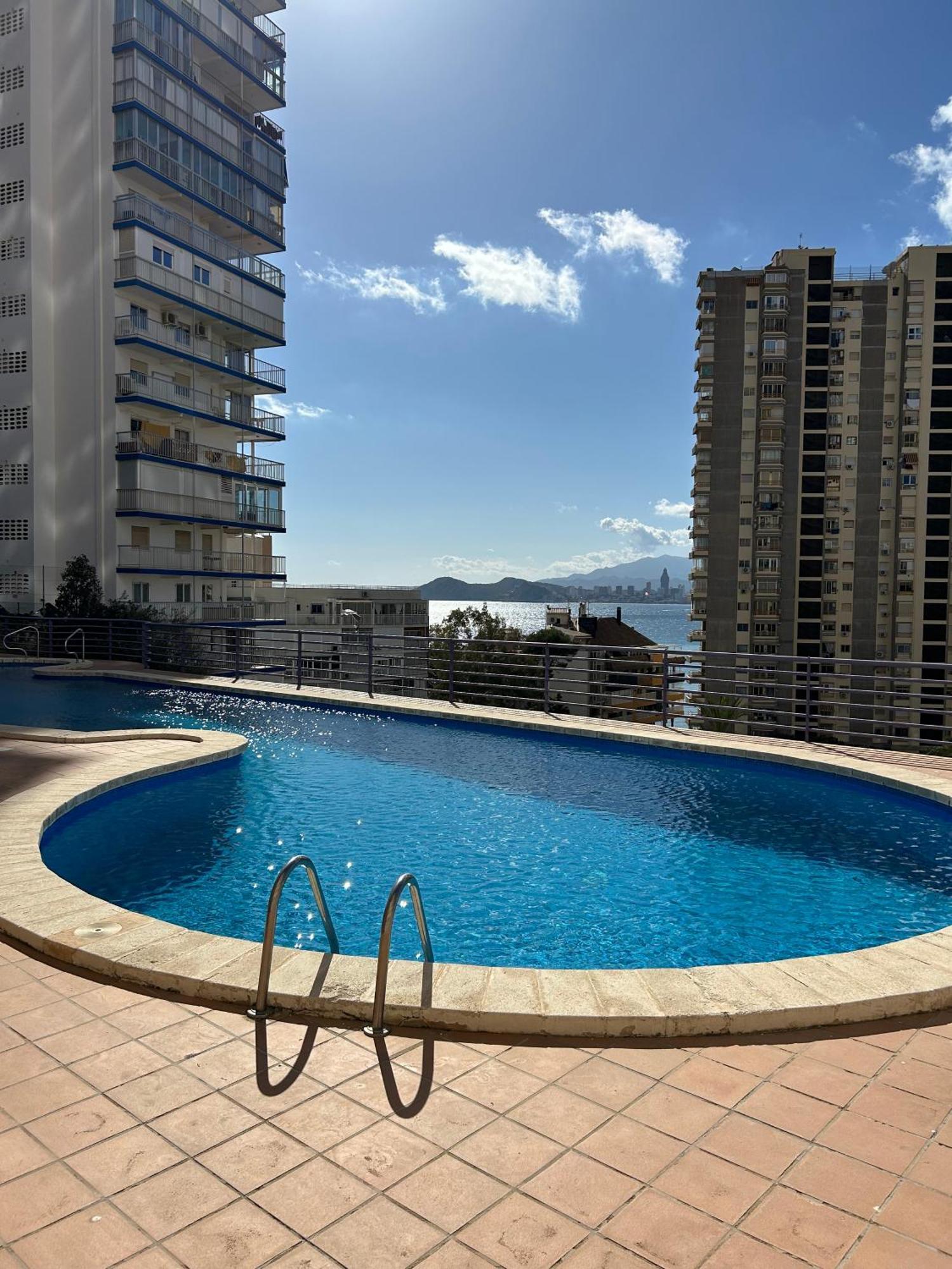 Apartamento Con Preciosas Vistas Y Piscina Μπένιντορμ Εξωτερικό φωτογραφία